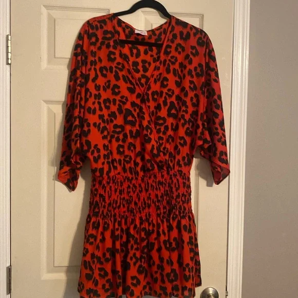 Dresses | Red Cheetah Print Mini Dress | Poshmark Dresses | Red Cheetah Print Mini Dress | Poshmark